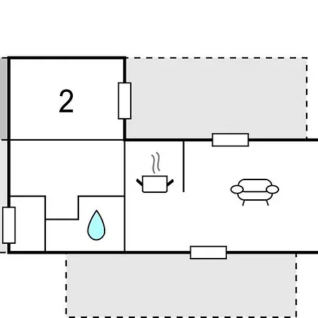 Vakantiehuis Geweldig In Met Keuken *